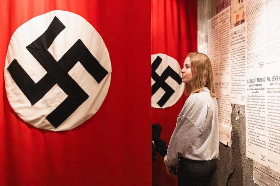 Schindler's Factory Skip the Line Ticket & Guided Tour - Stop 1 and Stop 2: the route from meeting point to museum rooms