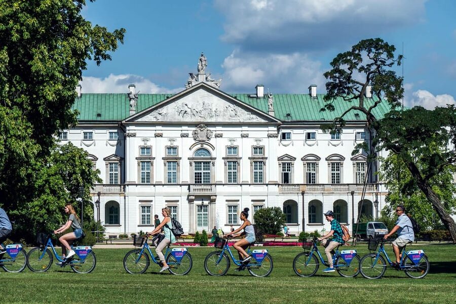 Secrets of Warsaw 4-hour Bike Tour - Finding Station Warsaw Tours and getting rolling