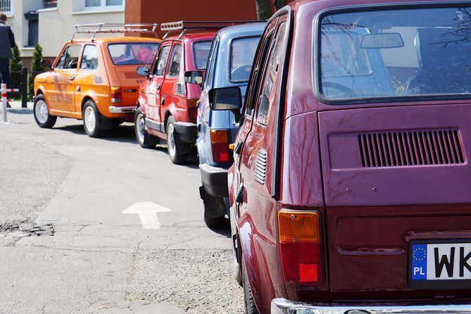 Self-Drive Tour: Communist Warsaw by Retro Fiat "Toddler" - Where the National Stadium Area and Różycki Bazaar Fit In