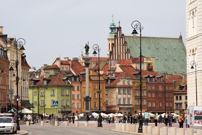 Small-Group Historical Guided Tour of Warsaw with pick up/drop off. Public Tour. - Umschlagplatz: a brief stop with heavy context