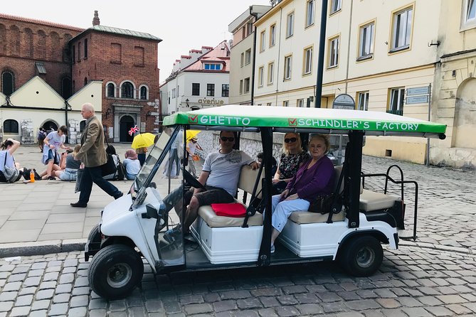 The best view of Krakow from Golf Cars - Old Town Gate to Grunwald Monument: Easy Start, Good Photo Angles
