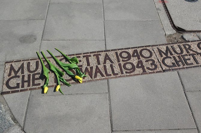Tour of the Warsaw Ghetto - Stop 2: Próżna, last surviving streets inside the ghetto map