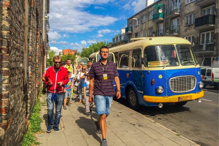 Warsaw: 2.5-Hour Dark Side - Praga District by a Retro Bus - The dark-side angle, and why Praga matters