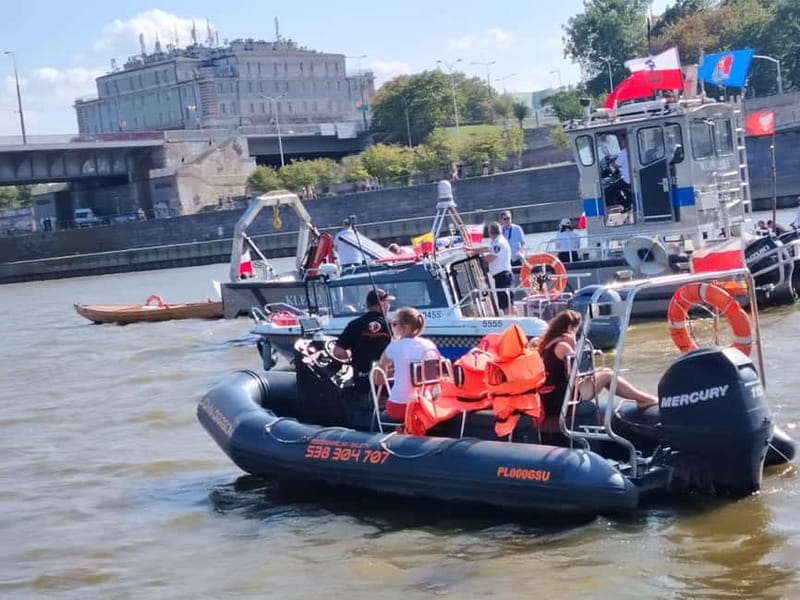 Warsaw: Adrenaline Ride on the Vistula River (Wisła) - Stop-by-stop highlights you’ll recognize from the water