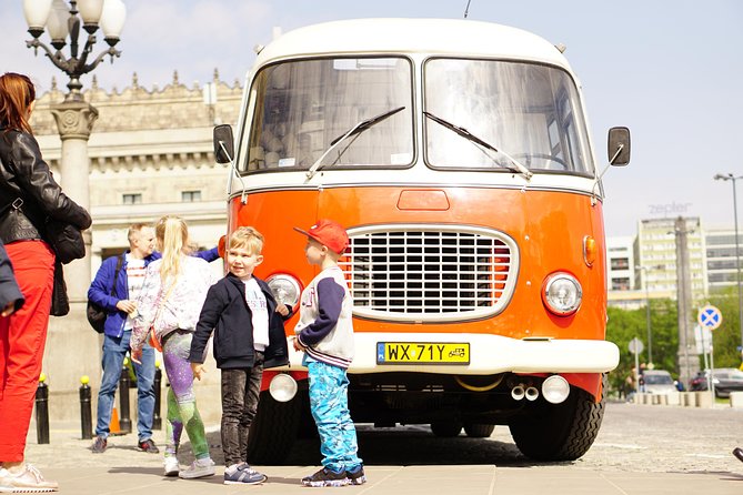 Warsaw City Sightseeing in a Retro Bus - Palace of Culture and Science meeting point, plus the timing question