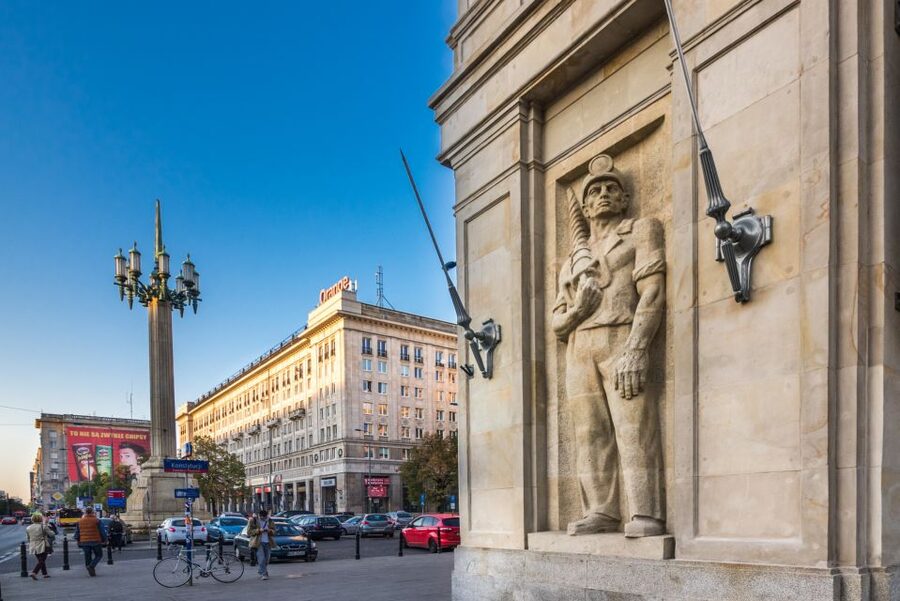 Warsaw Communism Private Tour in a Retro Fiat - Palace of Culture and Science: the Moscow-linked symbol in plain sight