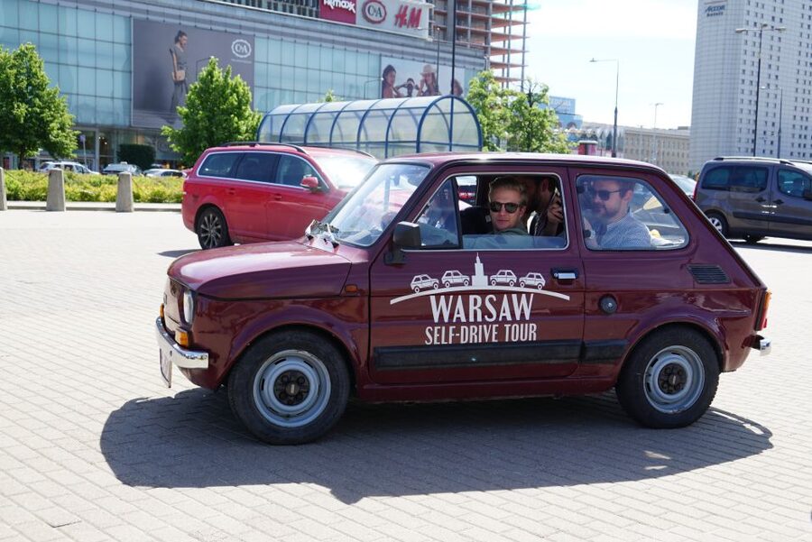 Warsaw: Communist History Self-Driving Tour - Constitution Square: communist-era civic design in context