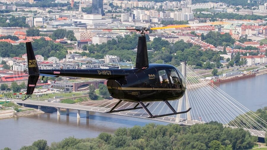 Warsaw: Helicopter Private Tour - The Landing, Sparkling Wine, And Getting Back To Your Hotel