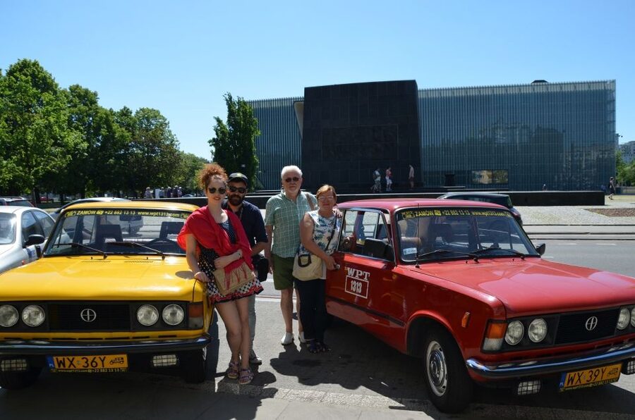 Warsaw Jewish Heritage Private Tour in Retro Fiat - Getting picked up in central Warsaw, then easing into WWII context