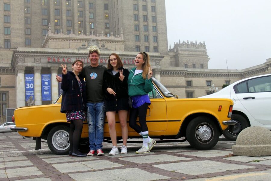 Warsaw Must-Sees: 4-Hour Private Tour by Retro Fiat - Jewish Ghetto sites and Grzybowski Square, handled with care