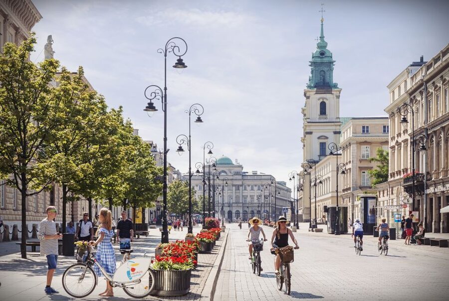 Warsaw: Old and New Town Private Walking Tour - Old Town Square, colorful tenement houses, and the Warsaw Mermaid
