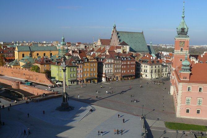 Warsaw Old Town Guided Tour with Antek & Friends | small groups - Rynek Starego Miasta: UNESCO Square, Mermaid Statue, and Postwar Rebuild