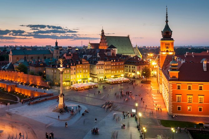 Warsaw Old Town with Royal Castle + Lazienki Park: SMALL GROUP /inc. Pick-up/ - How the half-day loop flows, pickup to parks