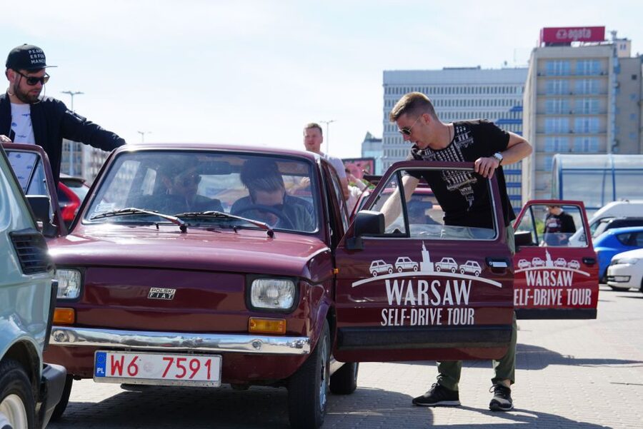 Warsaw's Must-Sees Self-Driving Tour - Koneser vodka factory area and Różycki’s market