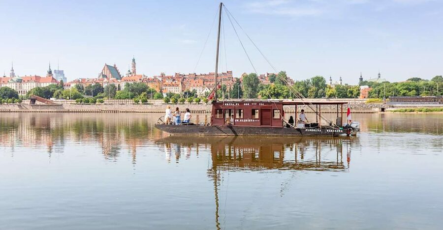 Warsaw: Traditional Galar Cruise on The Vistula River - The galar boat experience: heated comfort, life jackets, and your audio guide