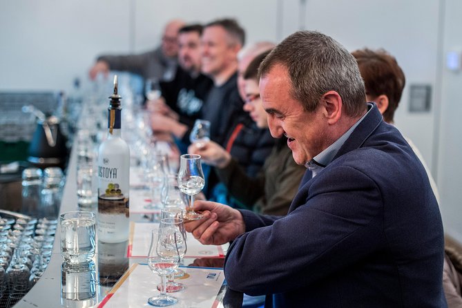 Warsaw Vodka Night Private Tour by Retro Fiat - W Oparach Absurdu: bohemian bar time and bread with herring