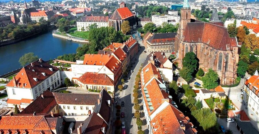 Wroclaw Private Old Town Guided Walking Tour - Entering Ostrow Tumski at St. John the Baptist Cathedral