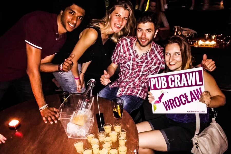 Wroclaw Pub Crawl with Free Drinks - The bar route: what the 4 to 5 stops really feel like