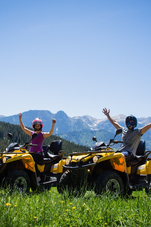 Zakopane: Quad Bike Adventure with Optional Meal - The Route Through the Tatras: Asphalt, Forest Roads, and Mountain Vistas
