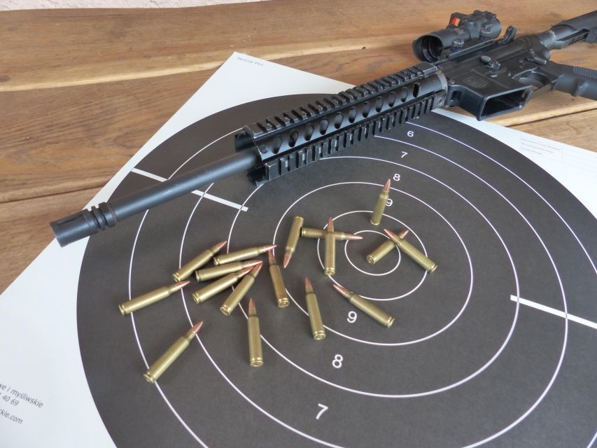 Zakopane: Shooting Real Firearms, Live Rounds 30 shots - Safety Gear and a Real Safety Brief Before Shooting
