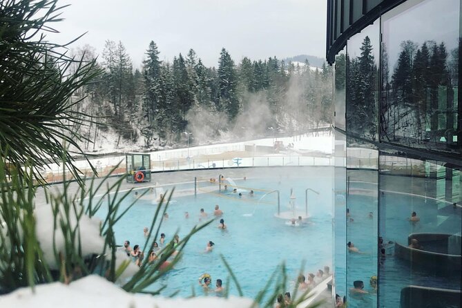 Zakopane to Chocholow Thermal Pools 3h Ticket with Hotel Transfer - Price and value, and what costs extra at the spa